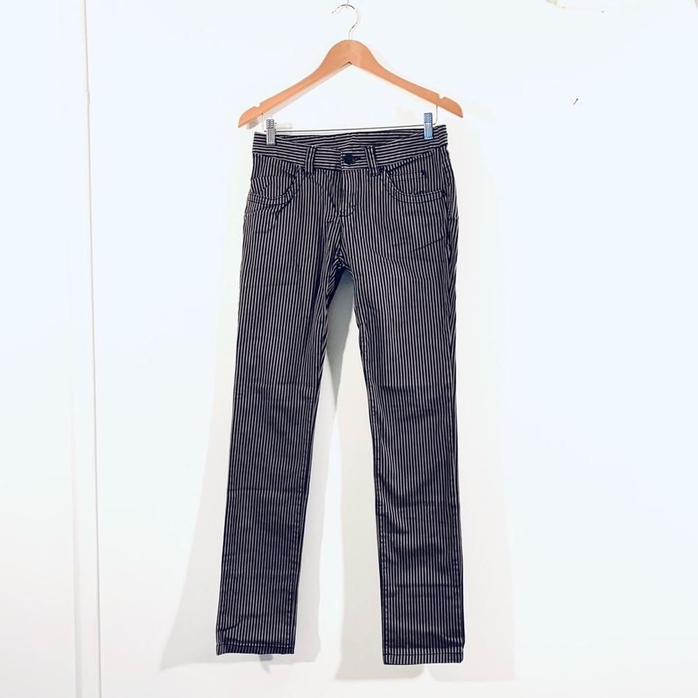 NEW H&M Small Striped Skinny Jeans